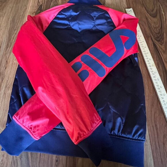 FILA Petra Quilted Full Zip Bomber Jacket - Picture 11 of 11